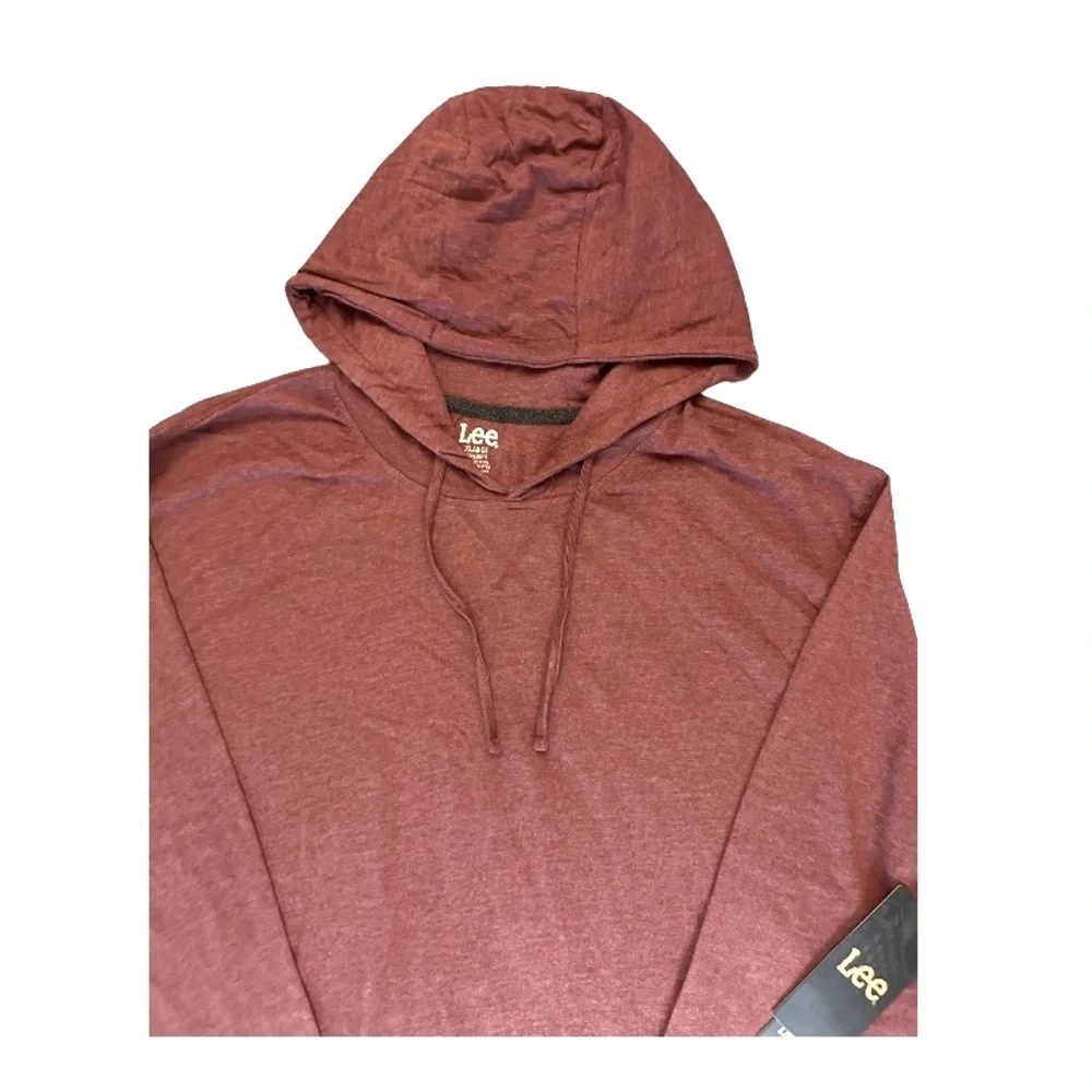 Lee | Men’s Long Sleeve Hoodie in Bombay Brown | Size XL | NWT *BRAND NEW*